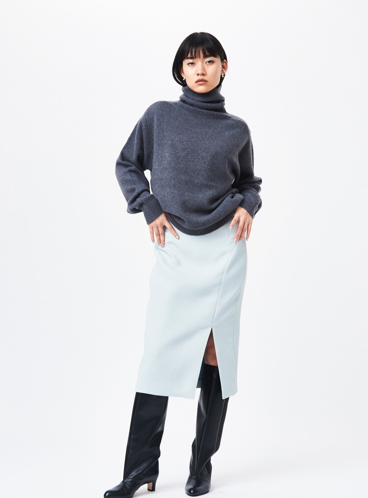 ジョーゼットタイトスカート