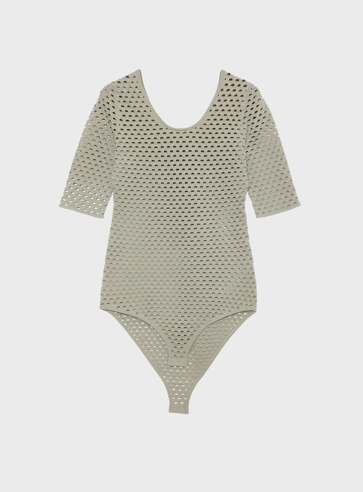 rメッシュニットボディースーツ