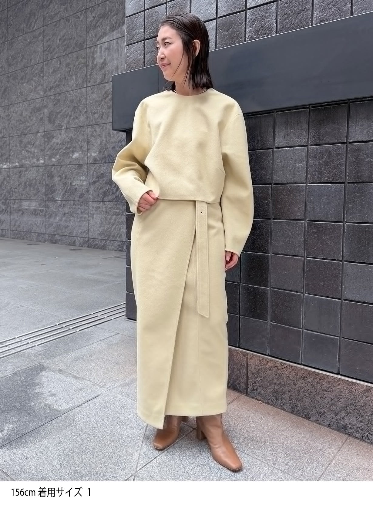 ニードルストレッチスカート