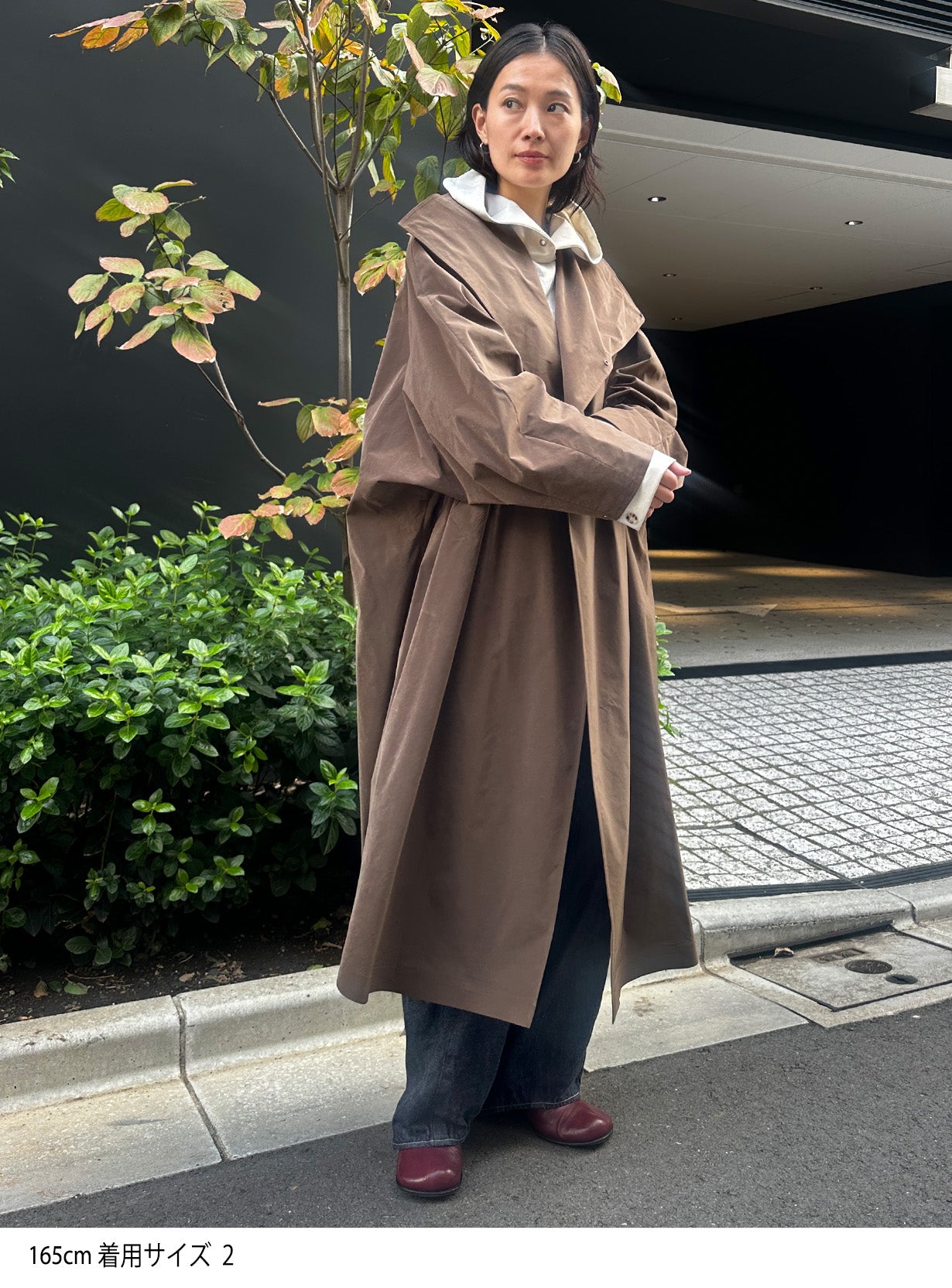 rスウェードタフタコート