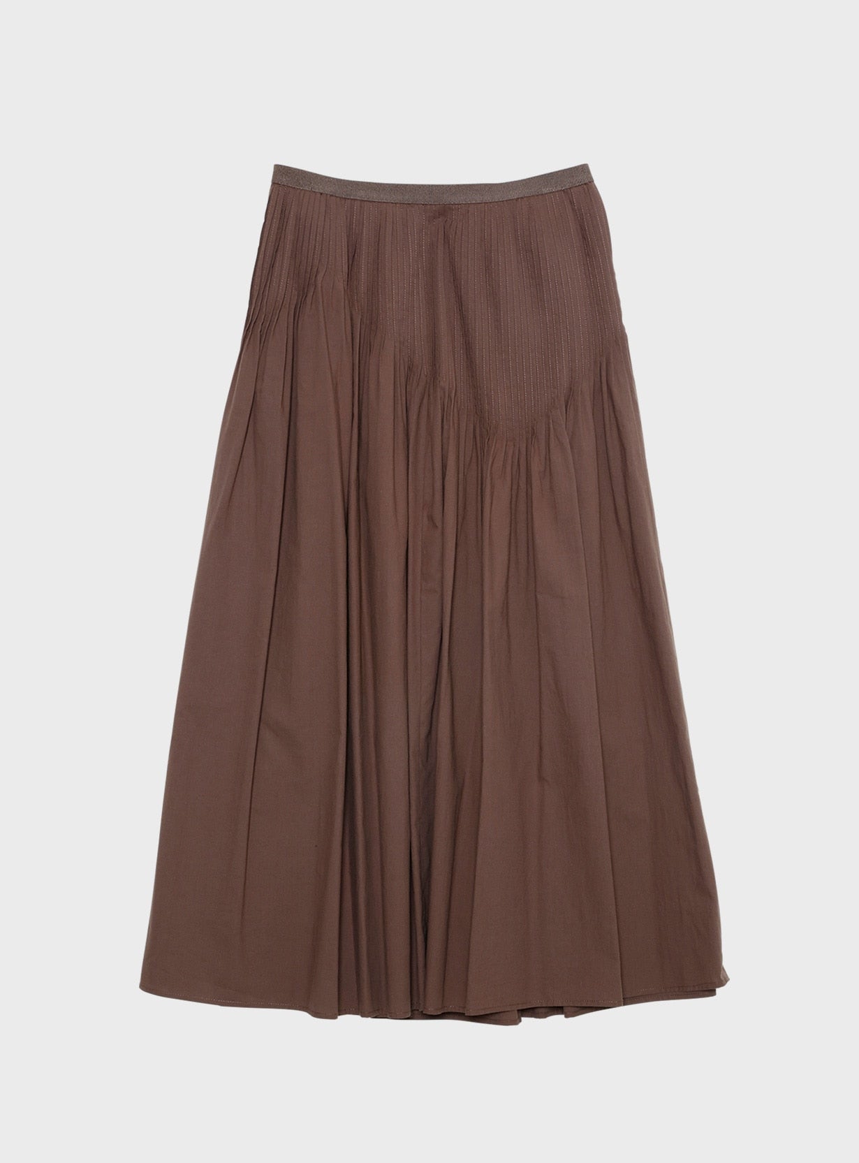 ピンタックスカート