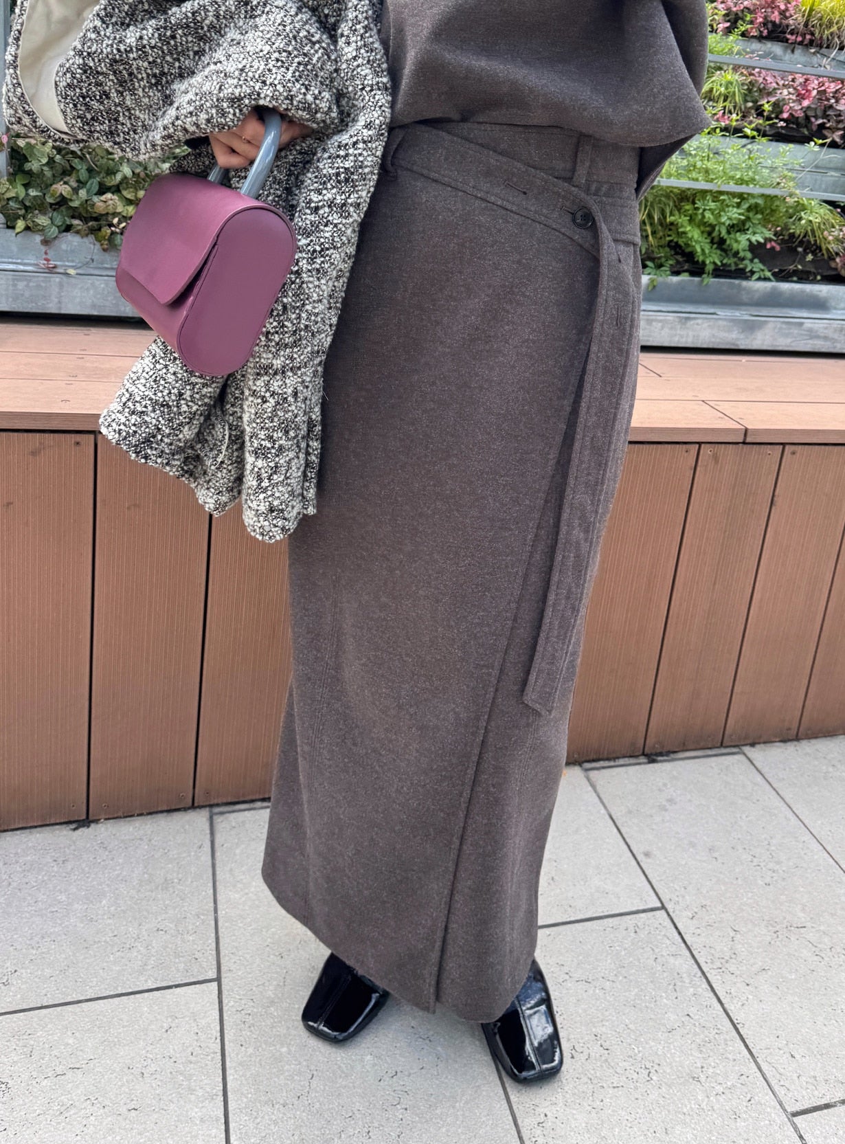 ニードルストレッチスカート