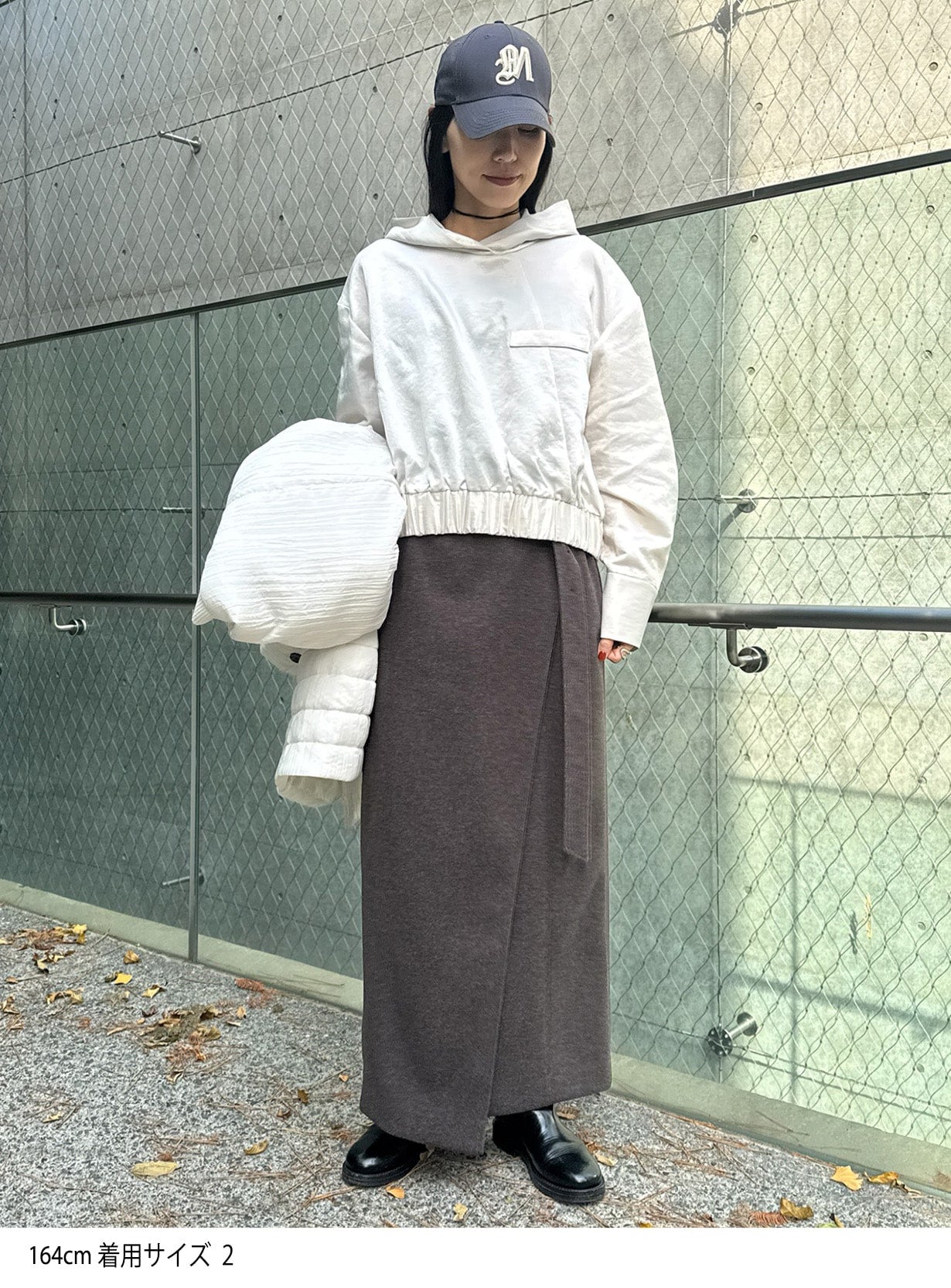 ニードルストレッチスカート