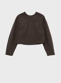 ニードルストレッチプルオーバー