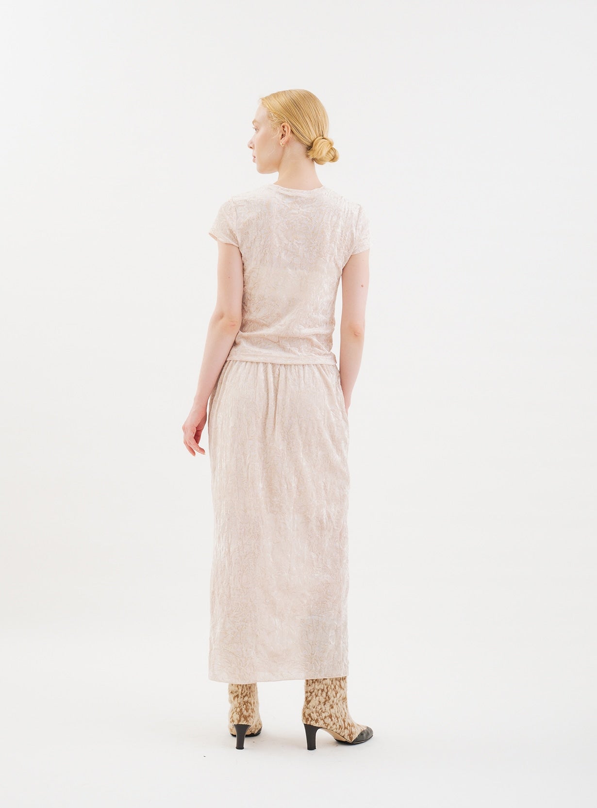 フロッキーベロアスカート