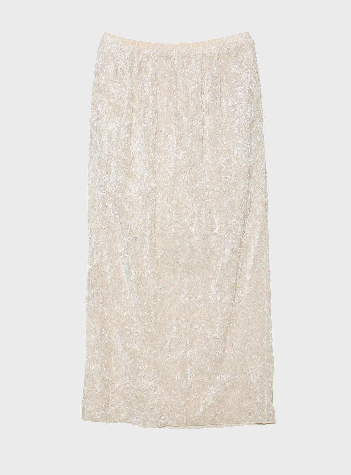 フロッキーベロアスカート