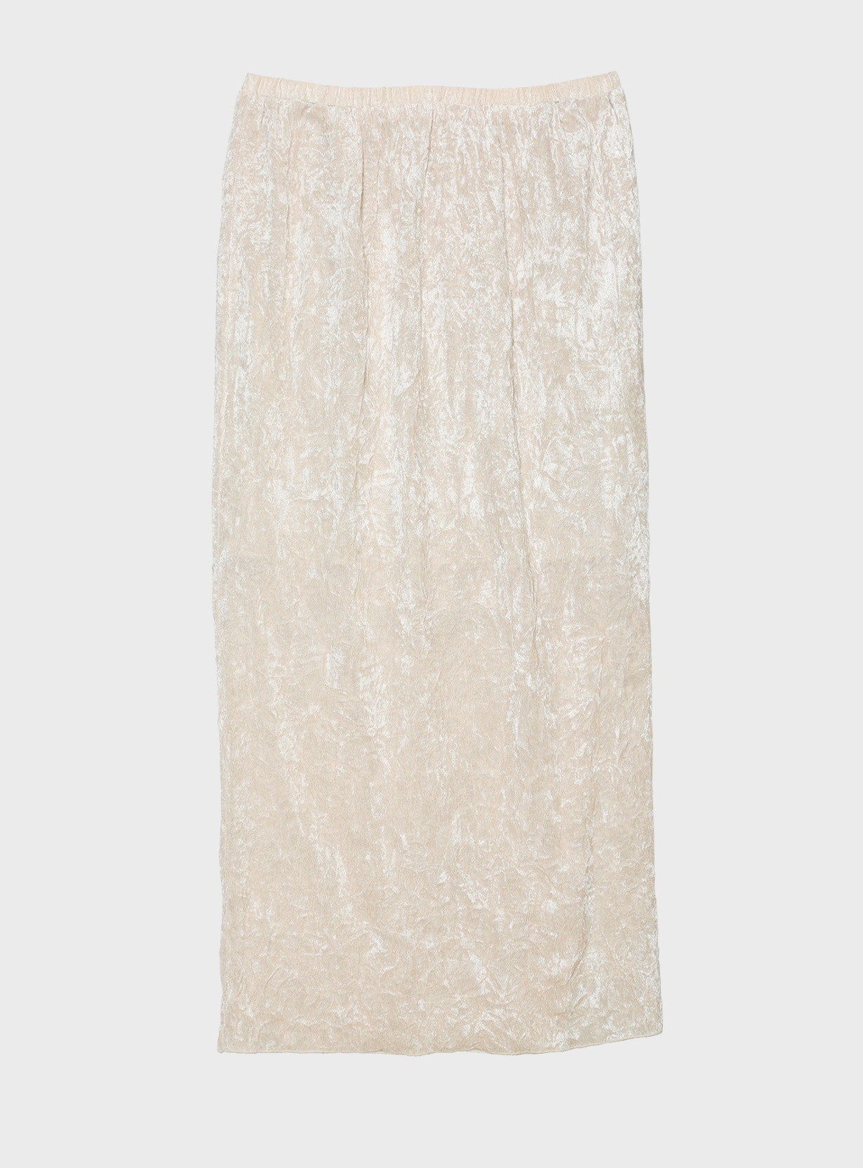 フロッキーベロアスカート