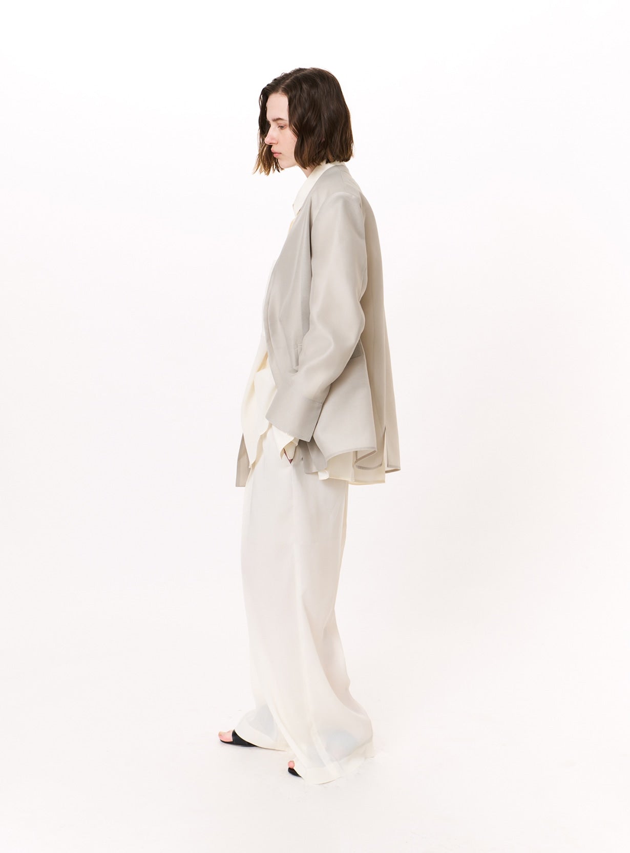 rカラーレスシアージャケット