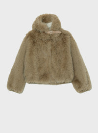 フェイクファーブルゾン