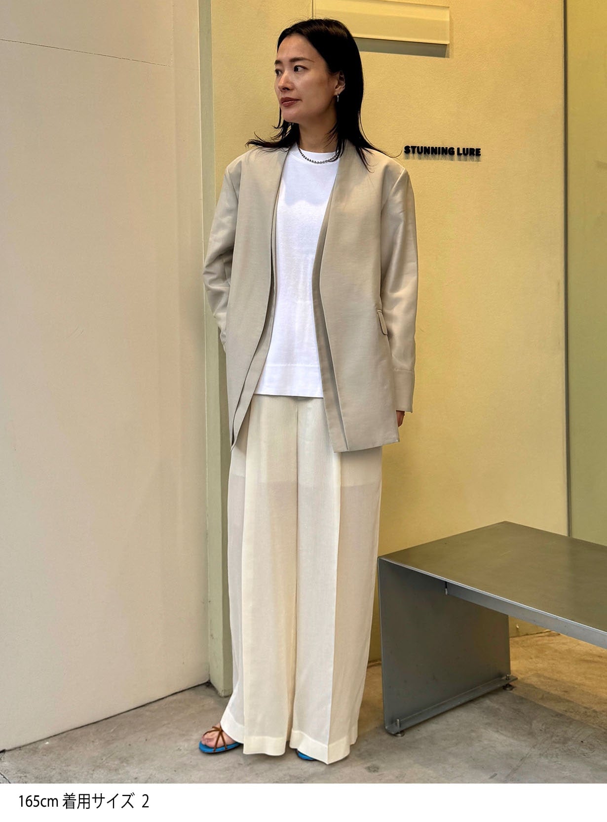 rカラーレスシアージャケット