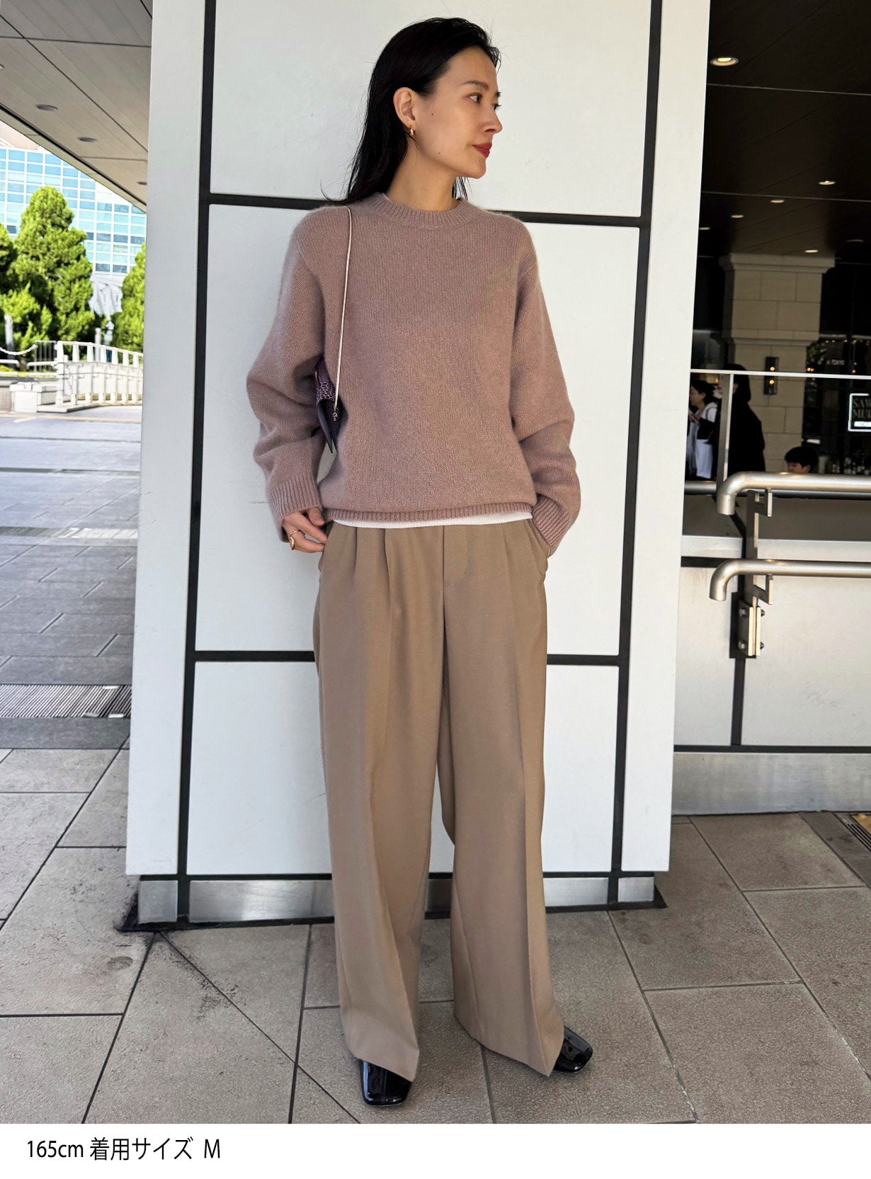 ホワイトヤクプルオーバー