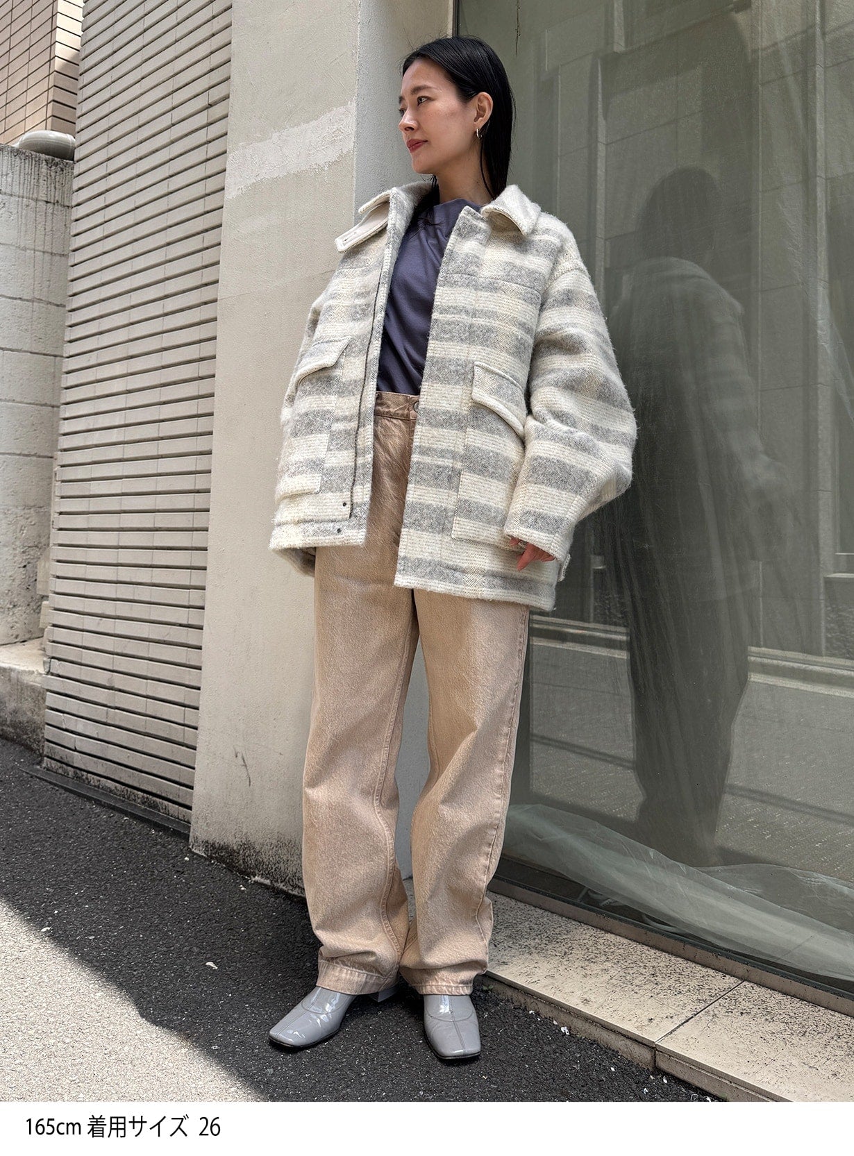 rフェードダイストレートデニム