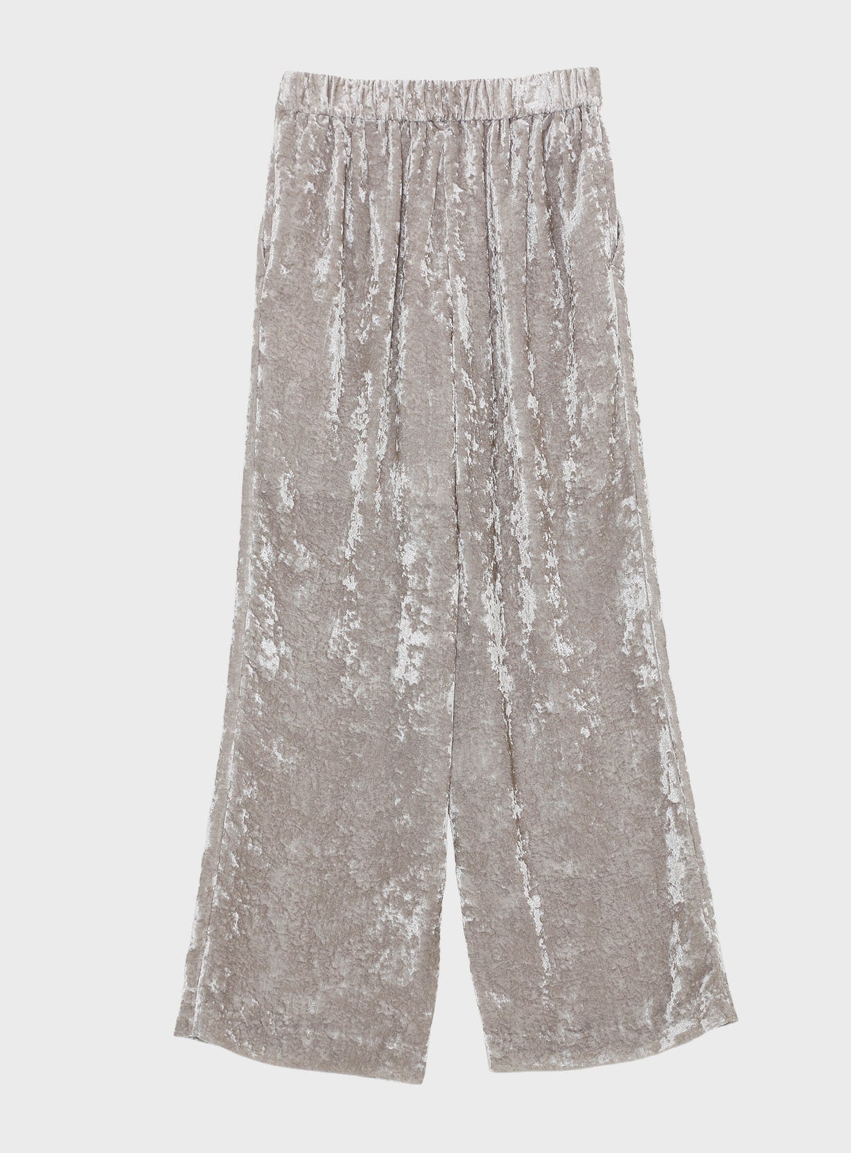 シアーベルベットパンツ