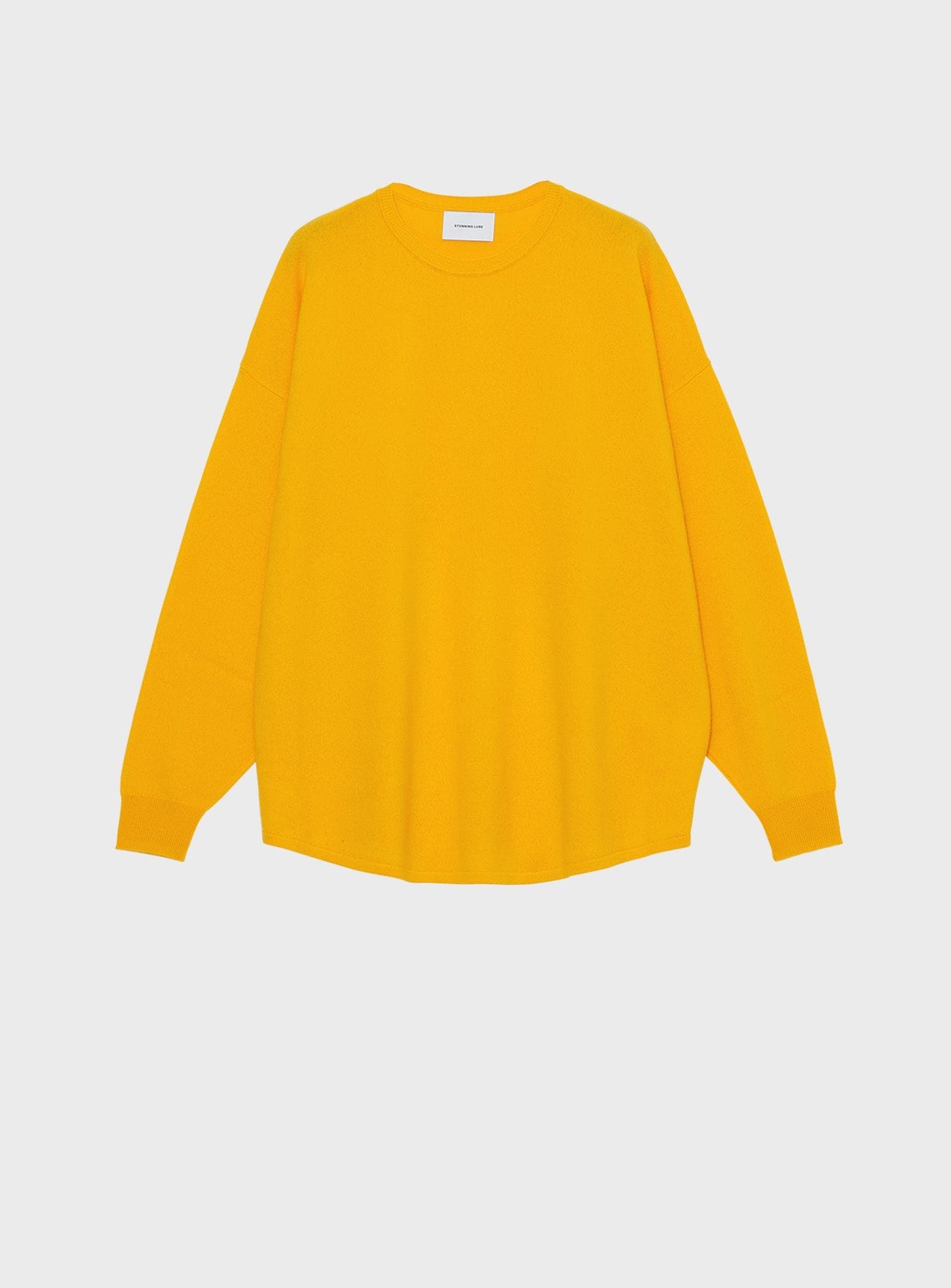 rカシミアルーズニットプルオーバー