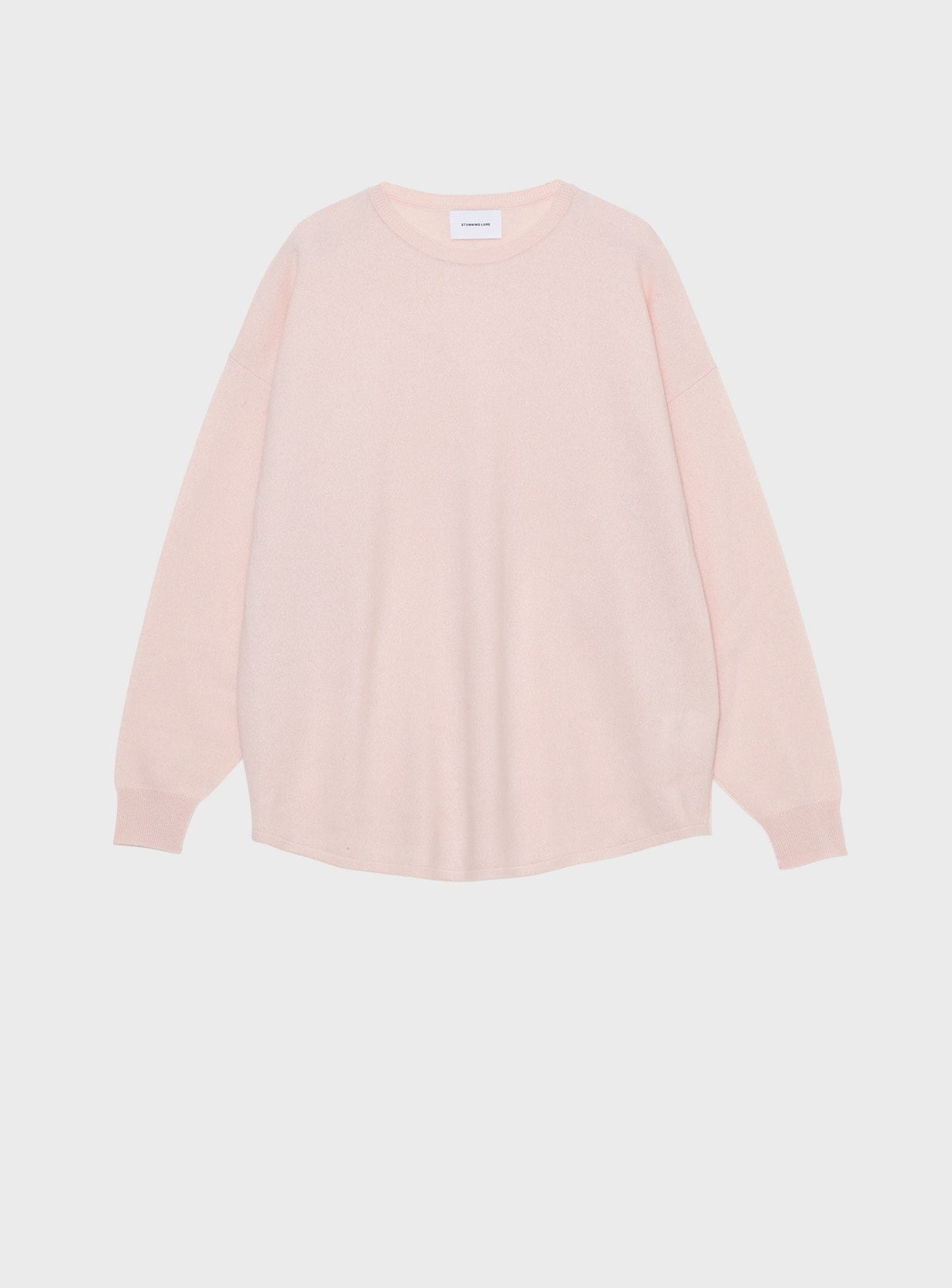 rカシミアルーズニットプルオーバー