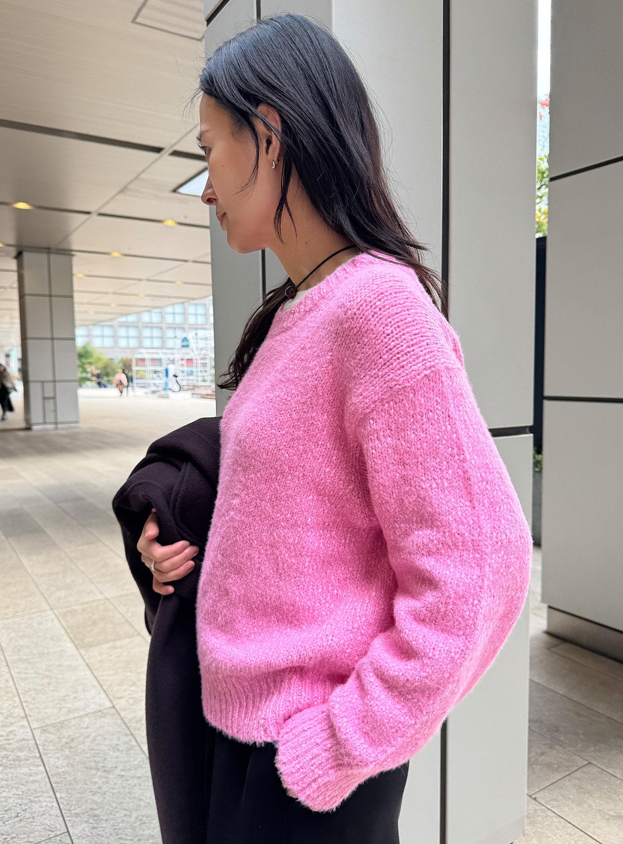 スラブリリーフェザープルオーバー