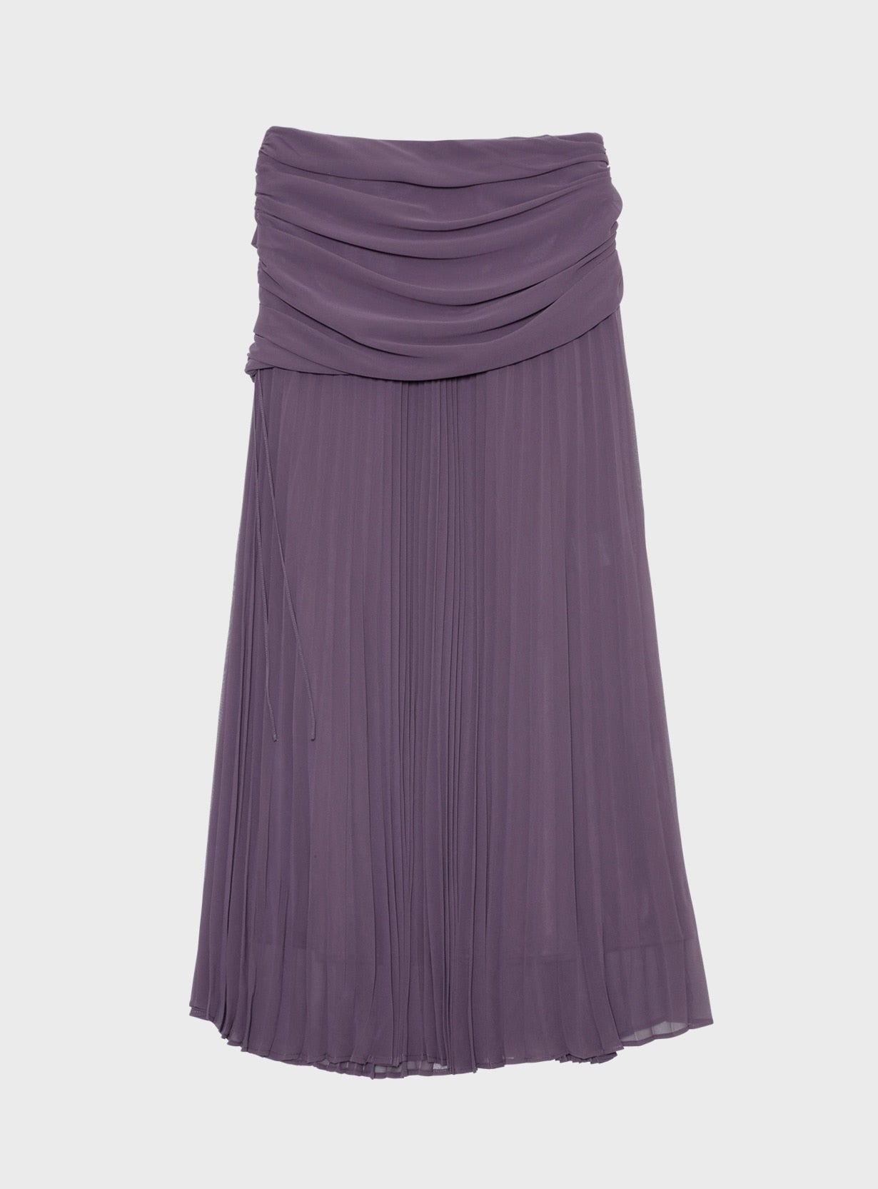 シフォンジョーゼットスカート