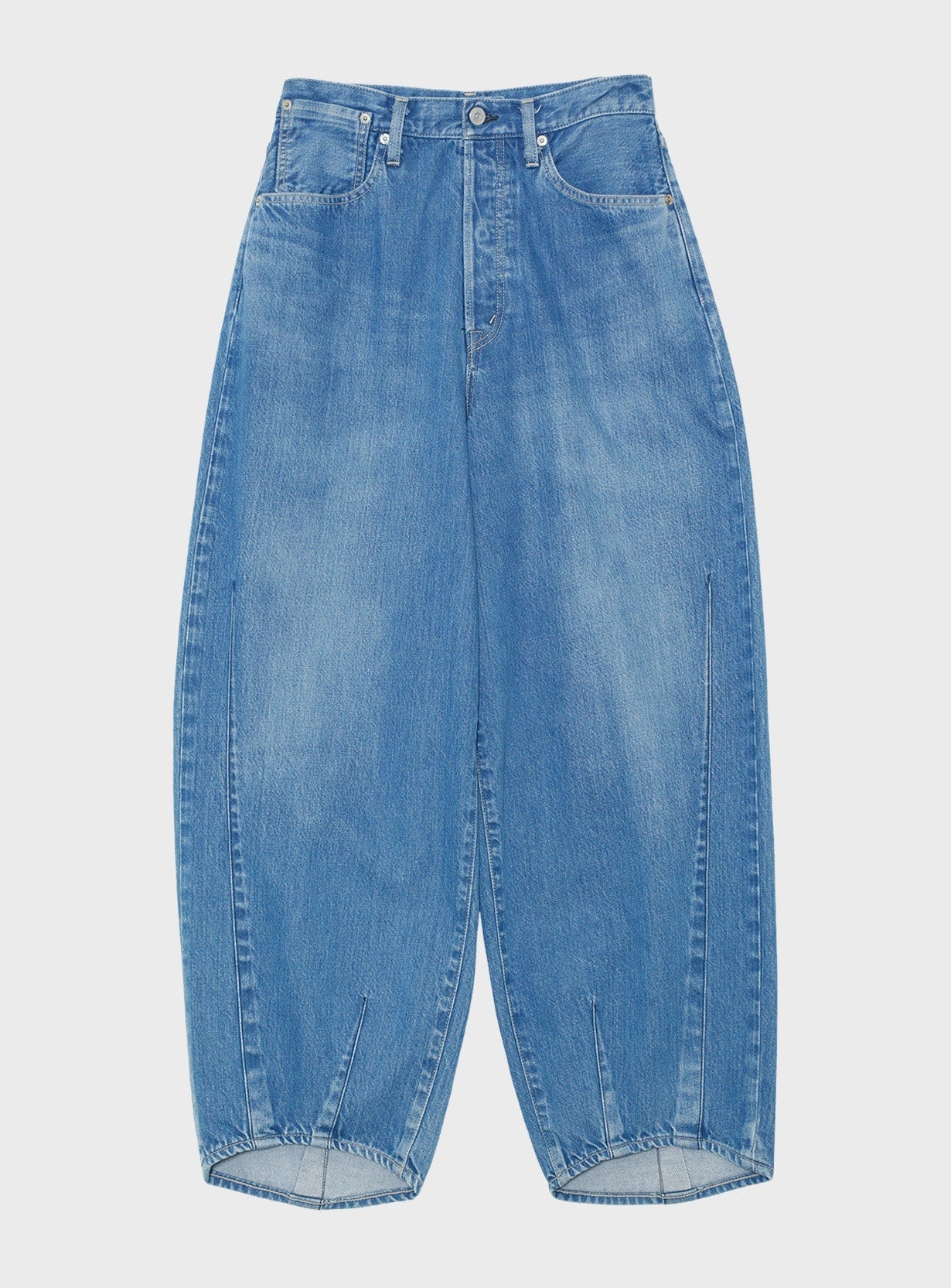 ウォッシュドデニムパンツ