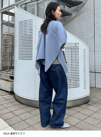 ストールポンチョ