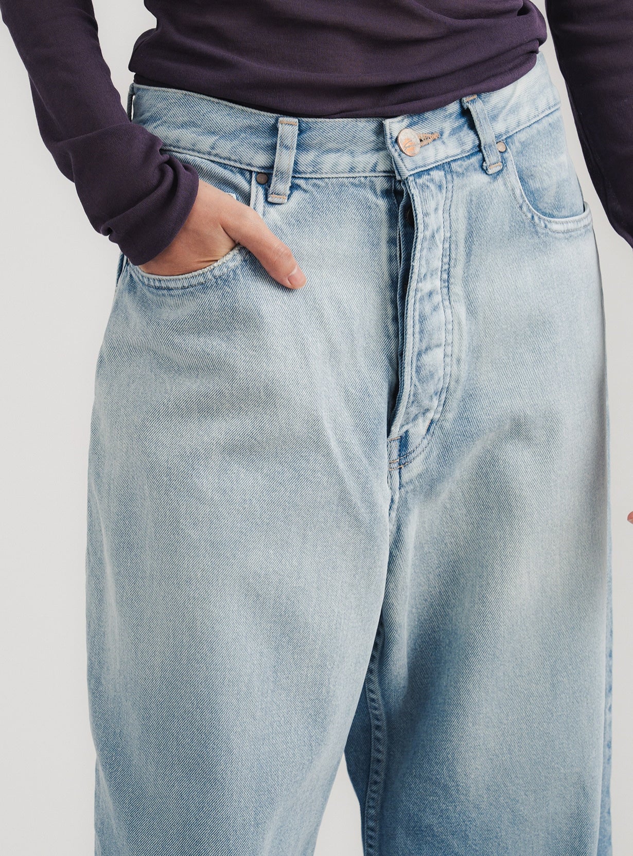 リメイクグラデーションデニム