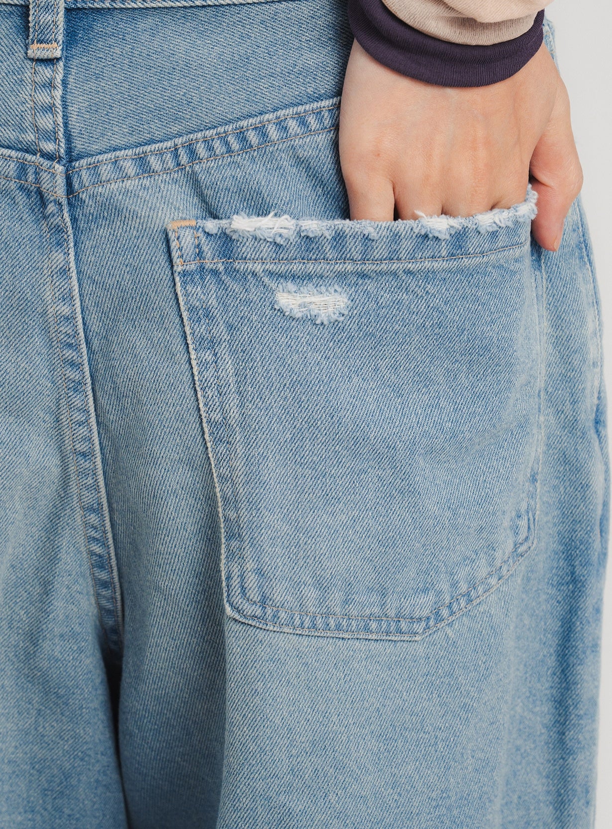 リメイククラッシュデニム