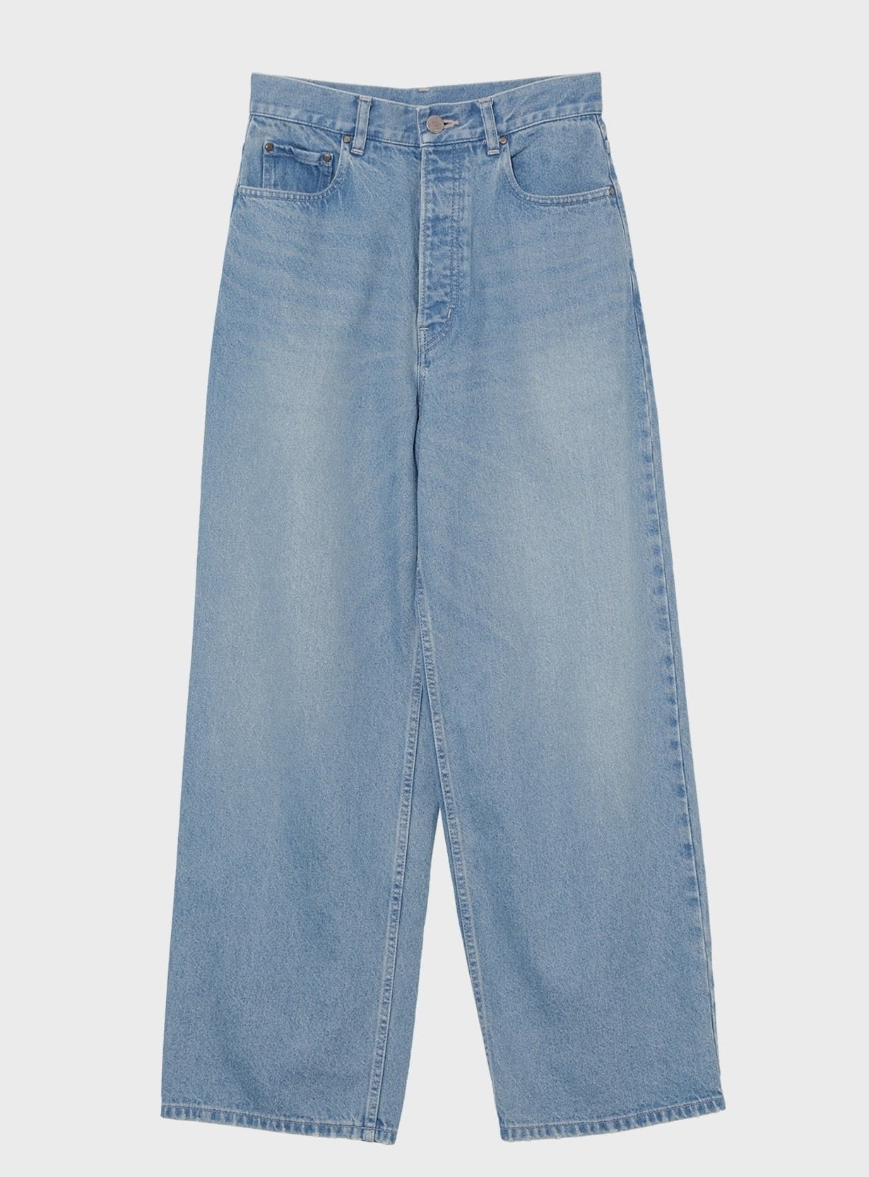 rワイドレッグデニム