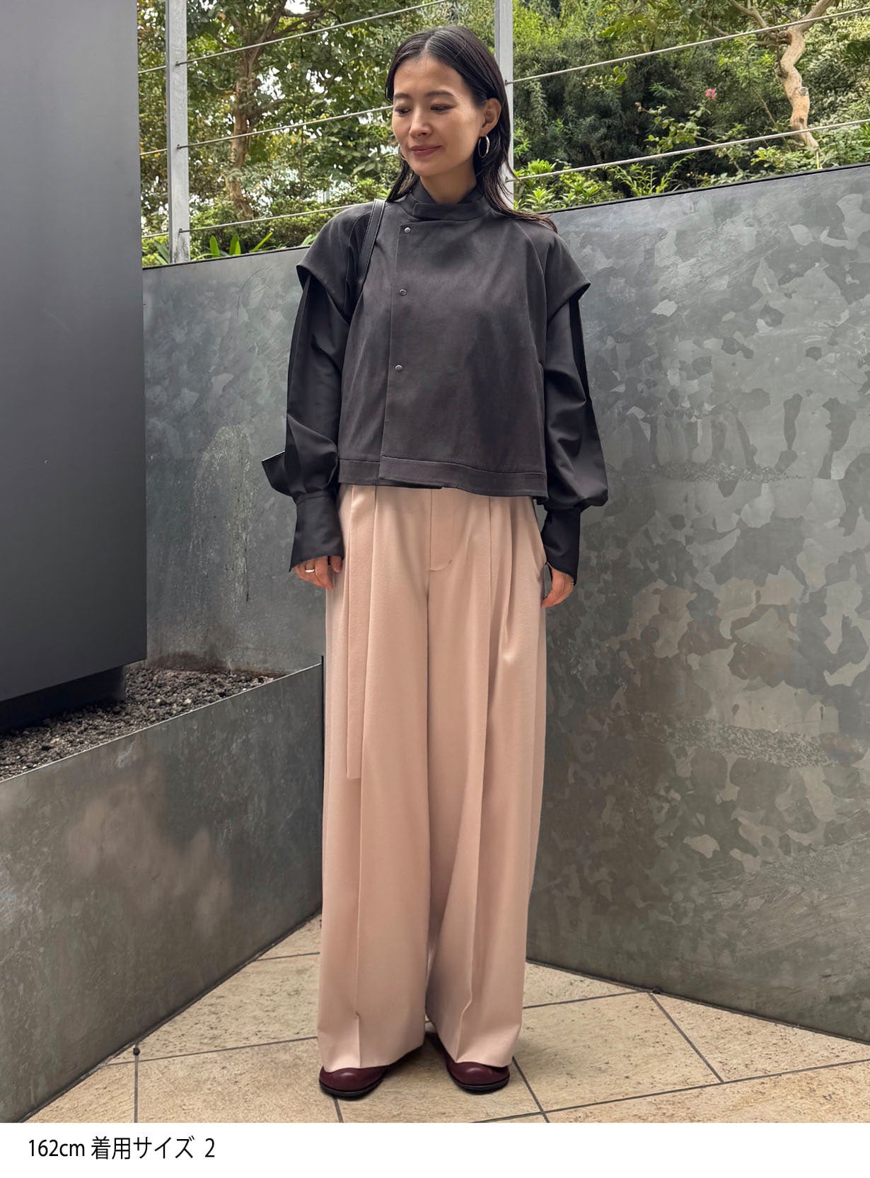 rスウェードAラインベスト