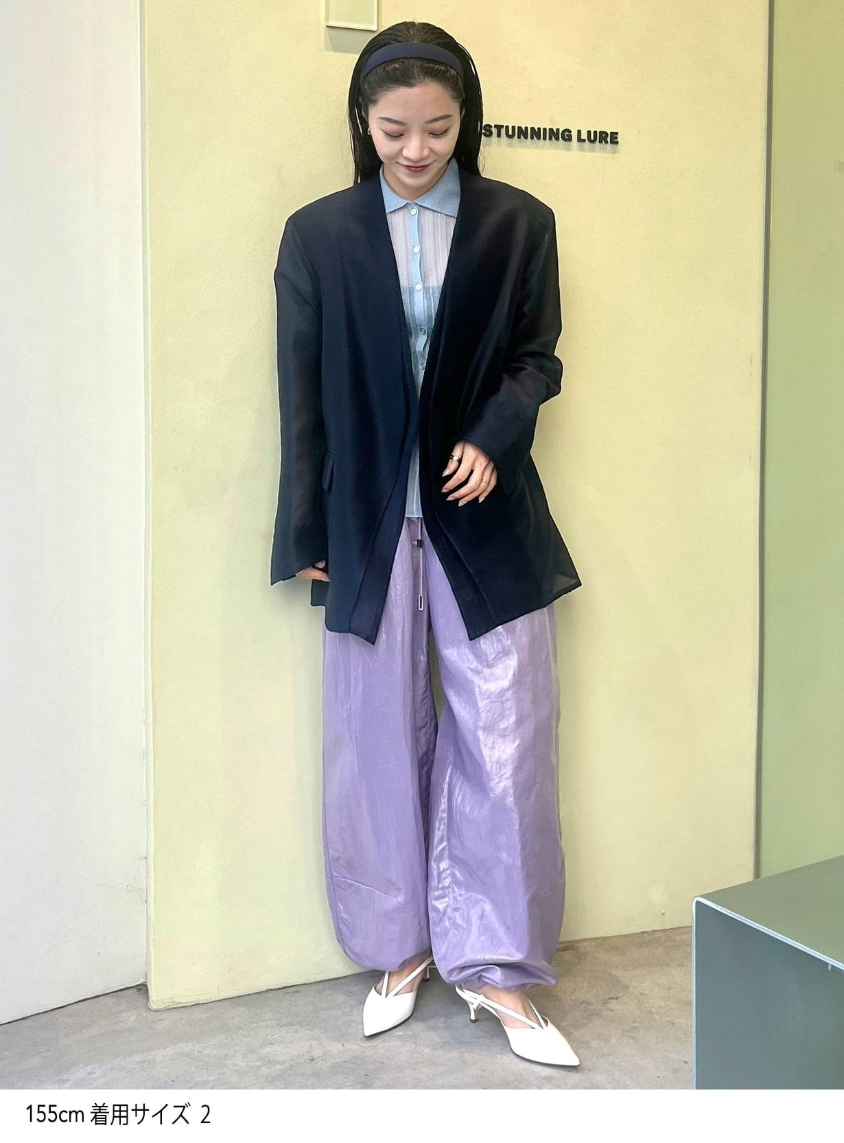 rカラーレスシアージャケット