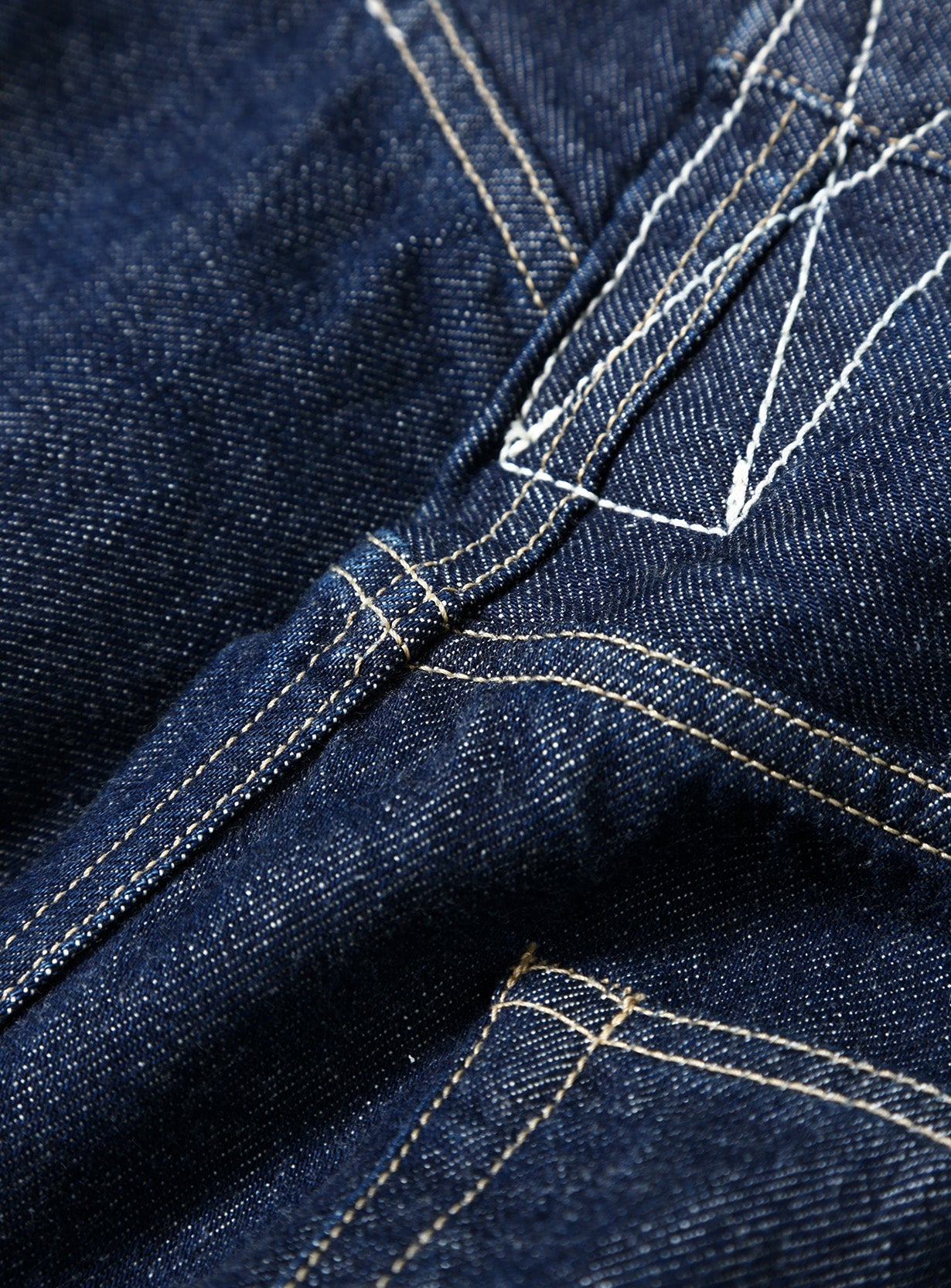 クロスワイドデニムパンツ