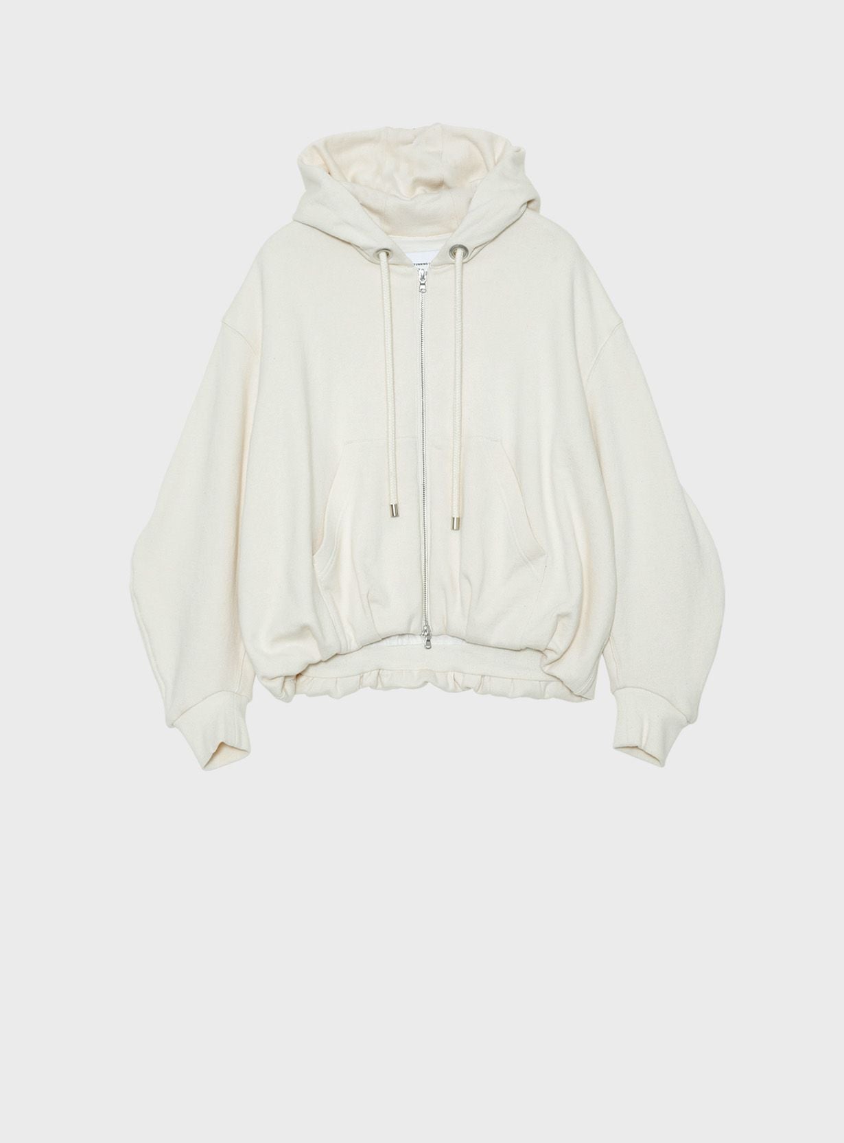 【予約商品】バルーンヘムジップフーディ