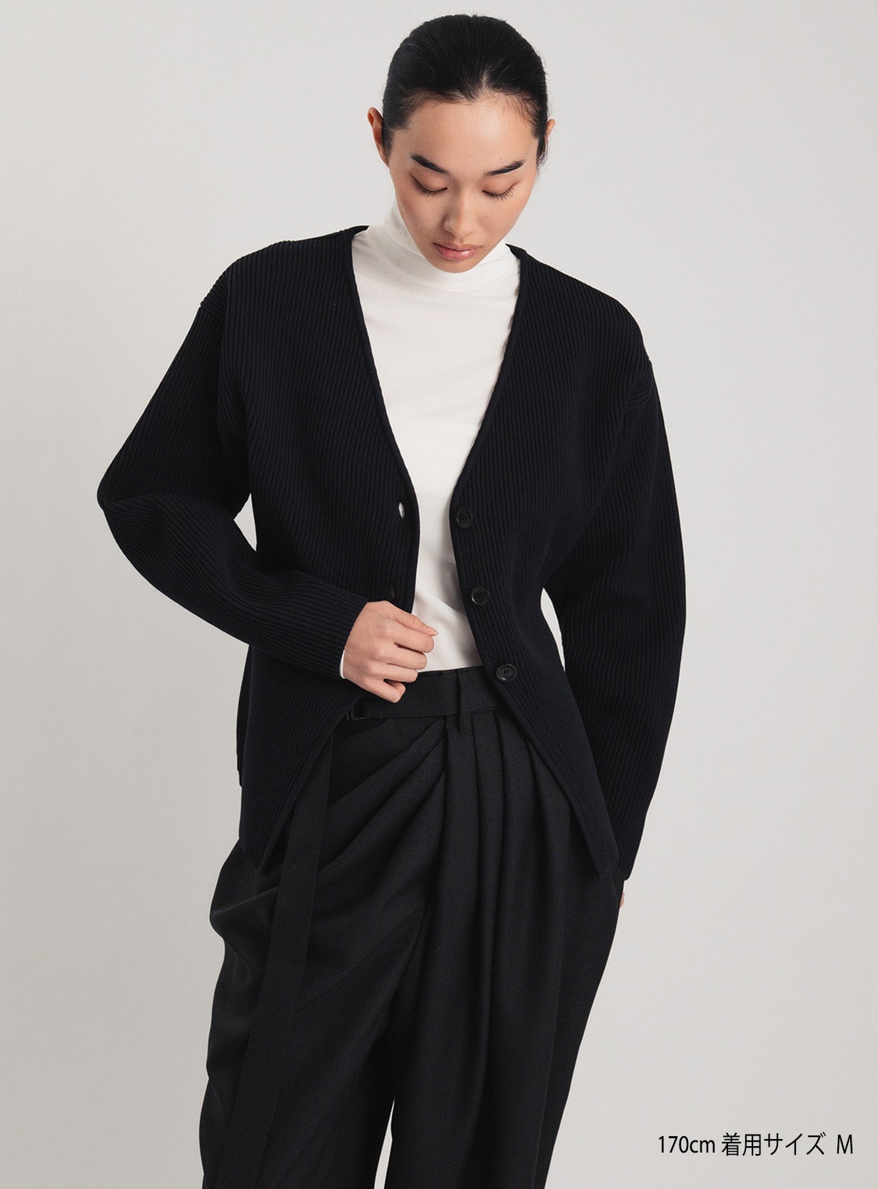 アモッサスリットカーディガン