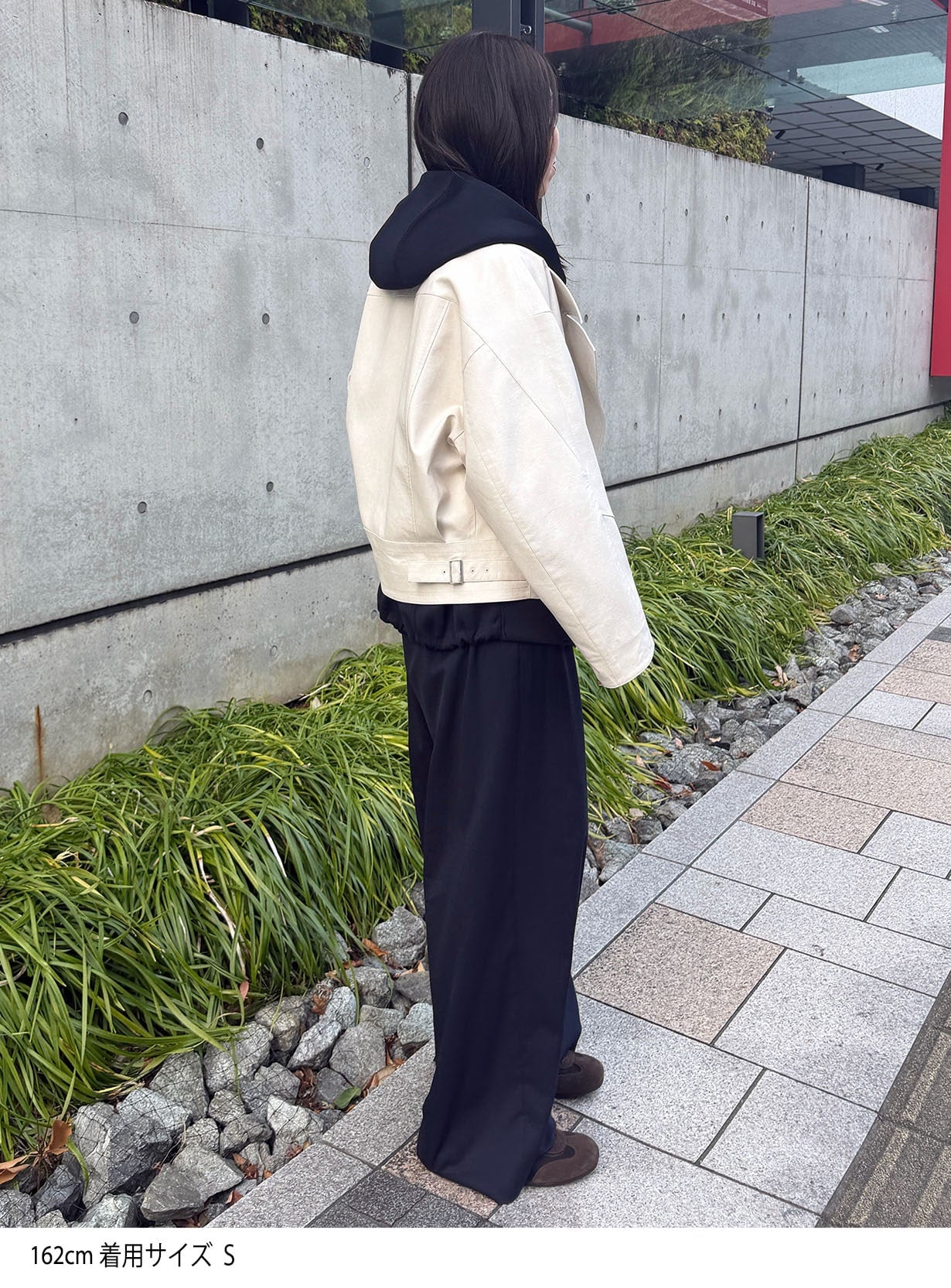 rリサイクルポリエステルフーディー