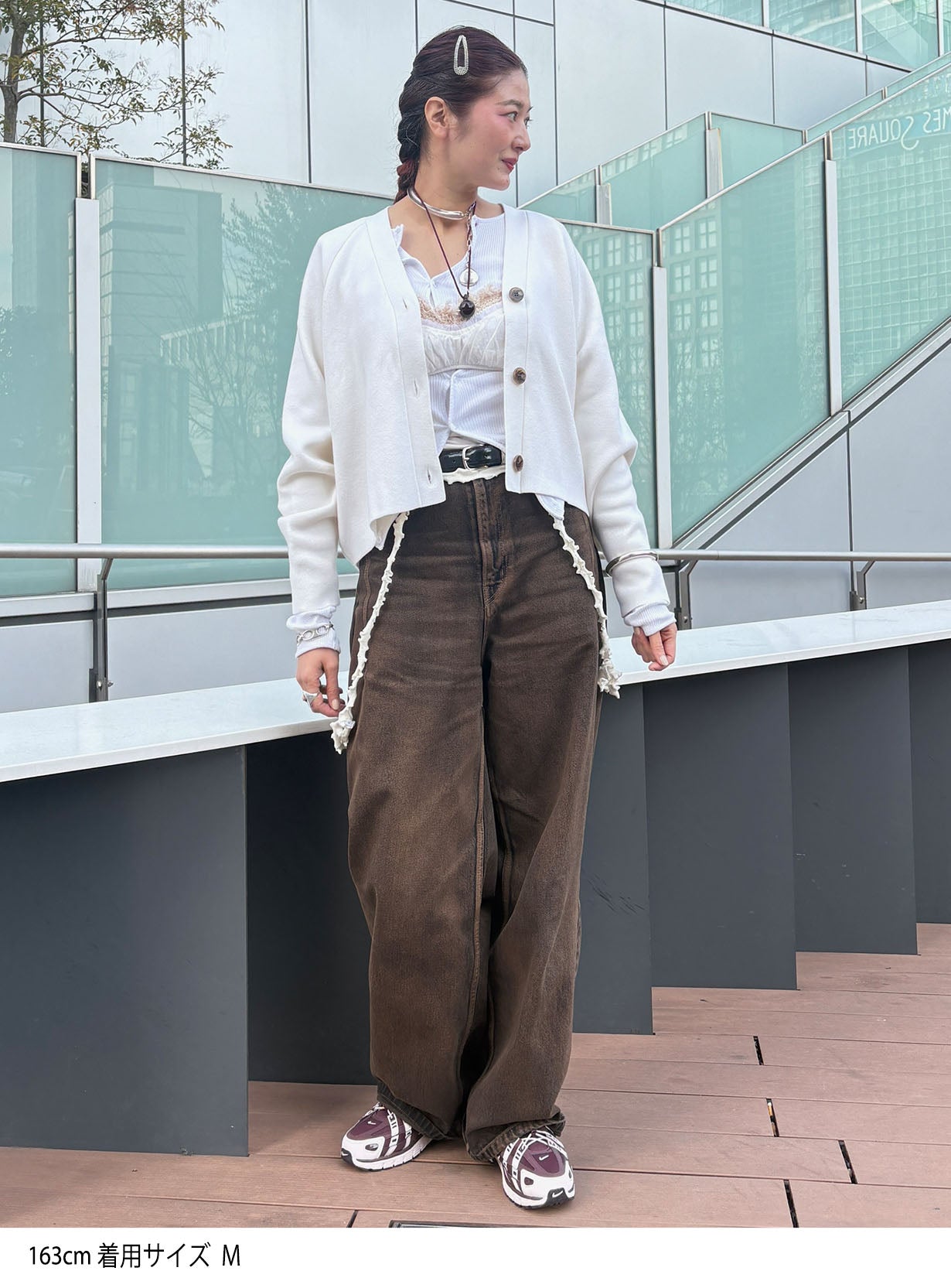 ダブルフェイスニットカーディガン