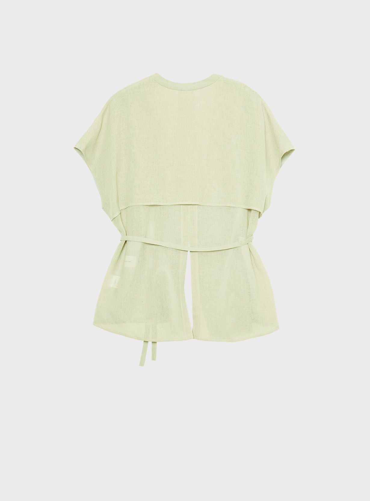 メッシュハオリブラウス