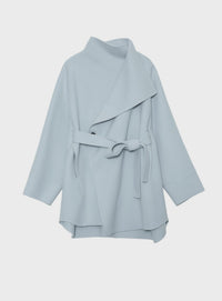 【予約商品】ファネルネックミドルコート