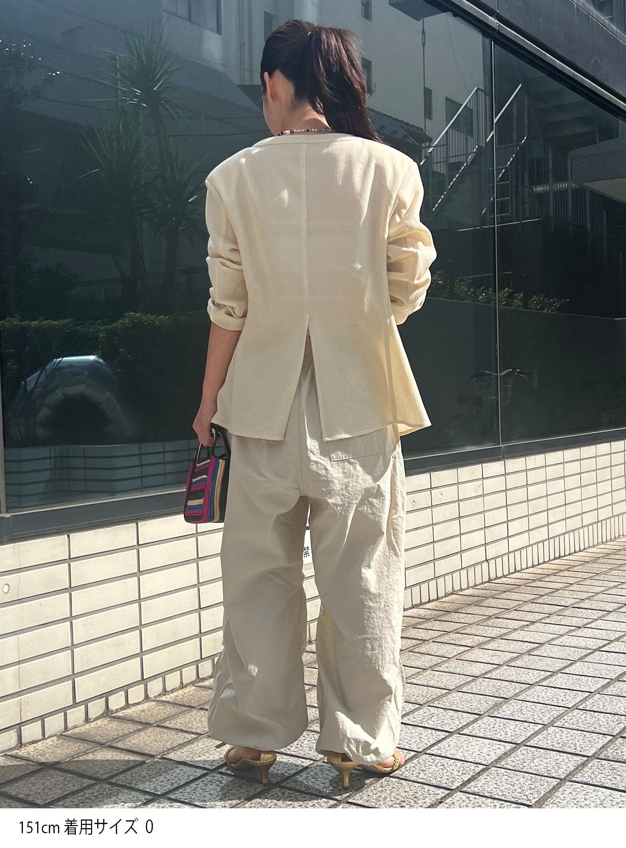 rメッシュジャケットカーディガン