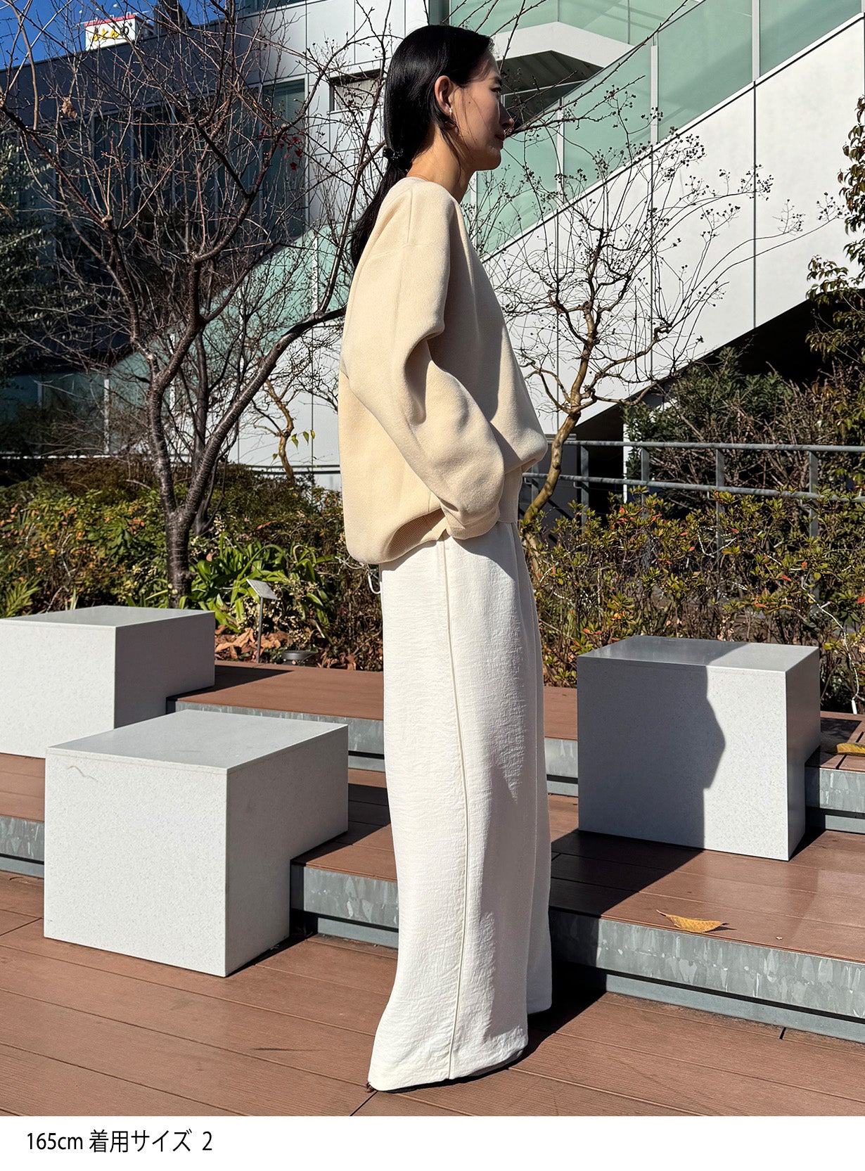 rジョーゼットトラックパンツ