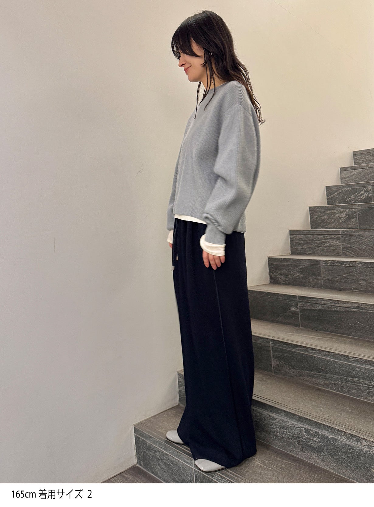 rジョーゼットトラックパンツ