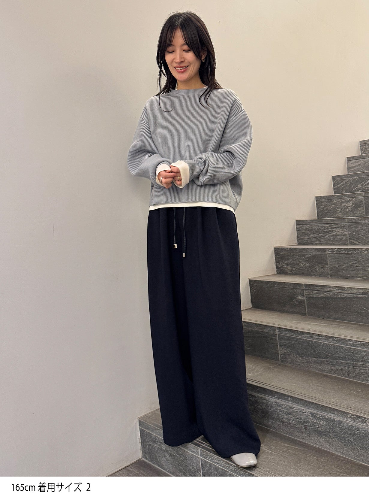 rジョーゼットトラックパンツ