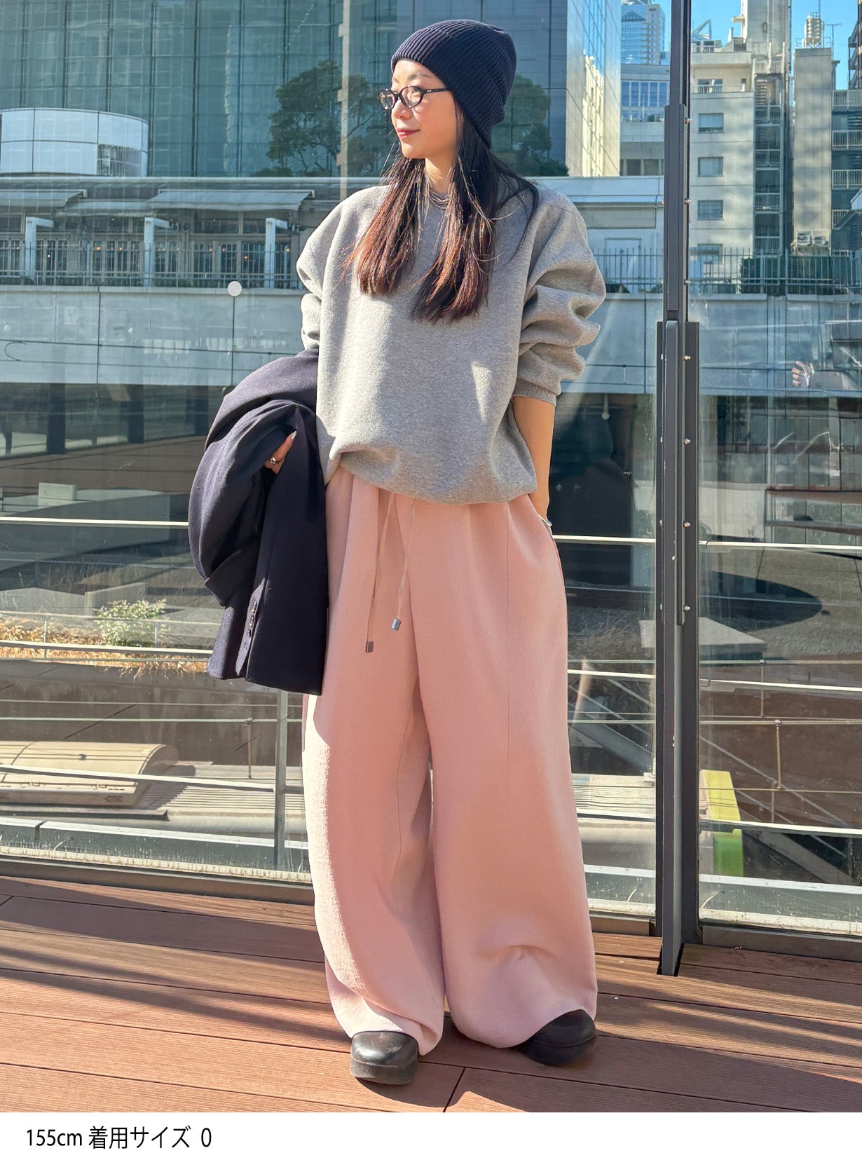 rジョーゼットトラックパンツ