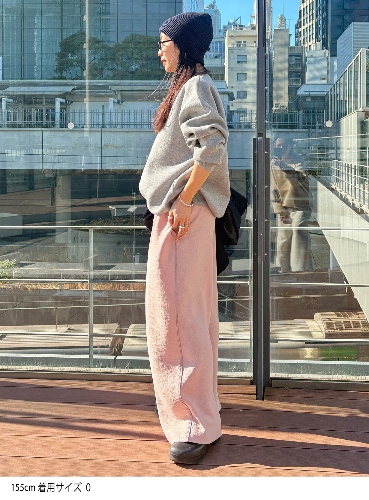 rジョーゼットトラックパンツ