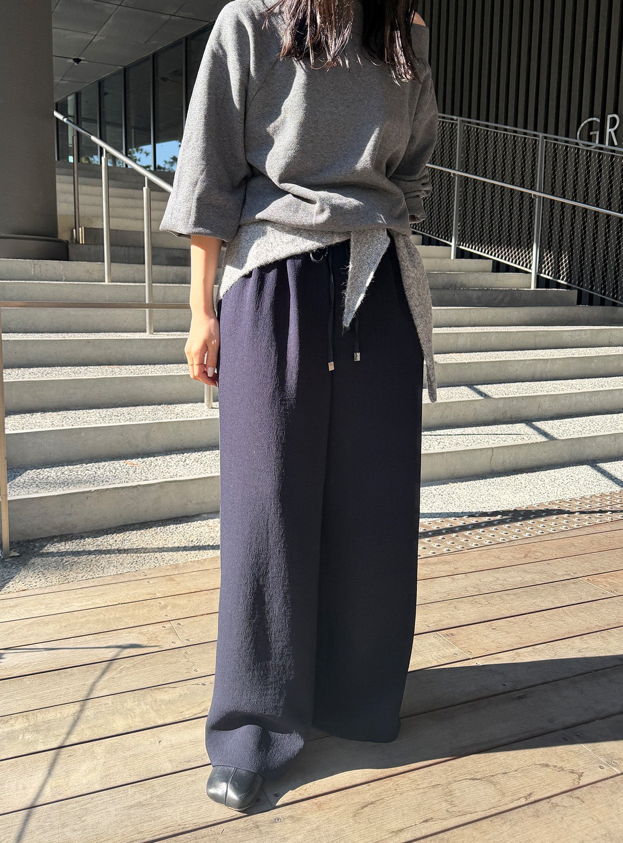 rジョーゼットトラックパンツ