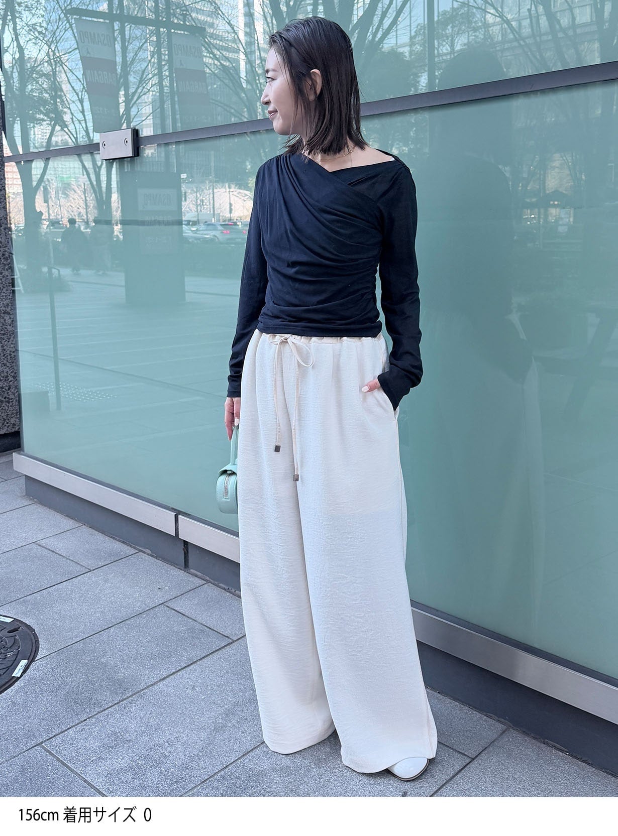 rジョーゼットトラックパンツ