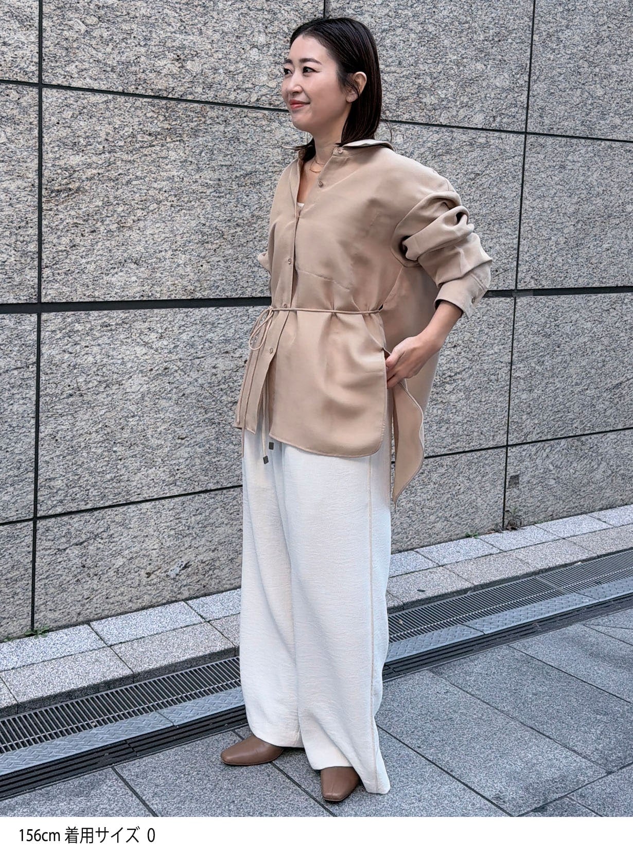 rジョーゼットトラックパンツ