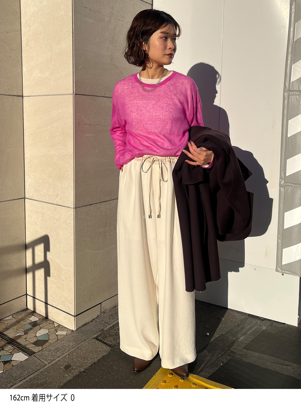 rジョーゼットトラックパンツ