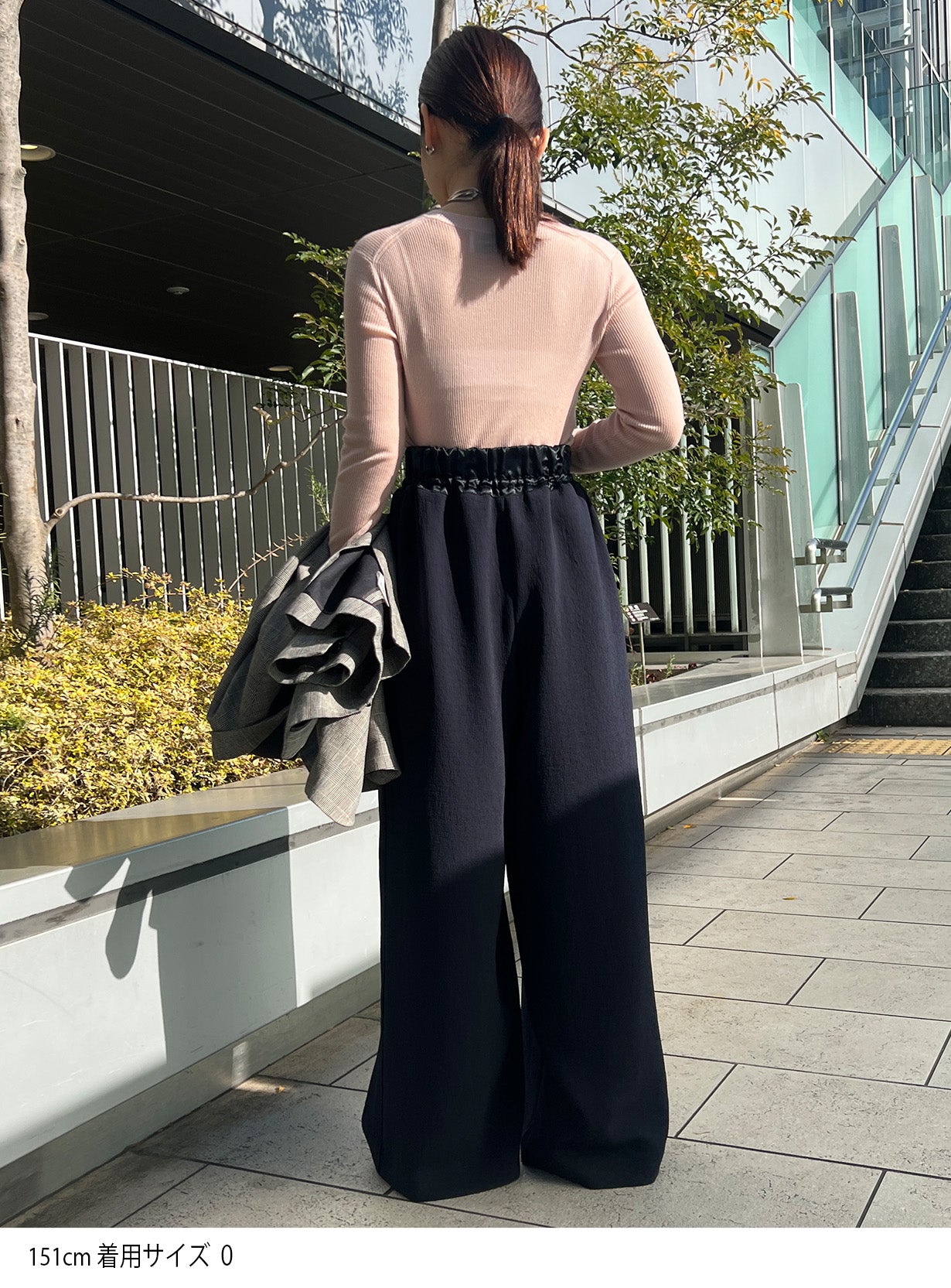 rジョーゼットトラックパンツ