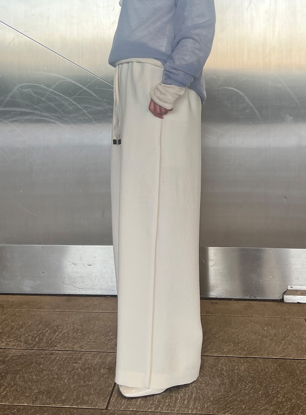 rジョーゼットトラックパンツ