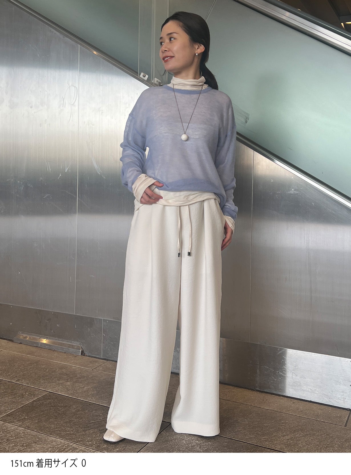 rジョーゼットトラックパンツ