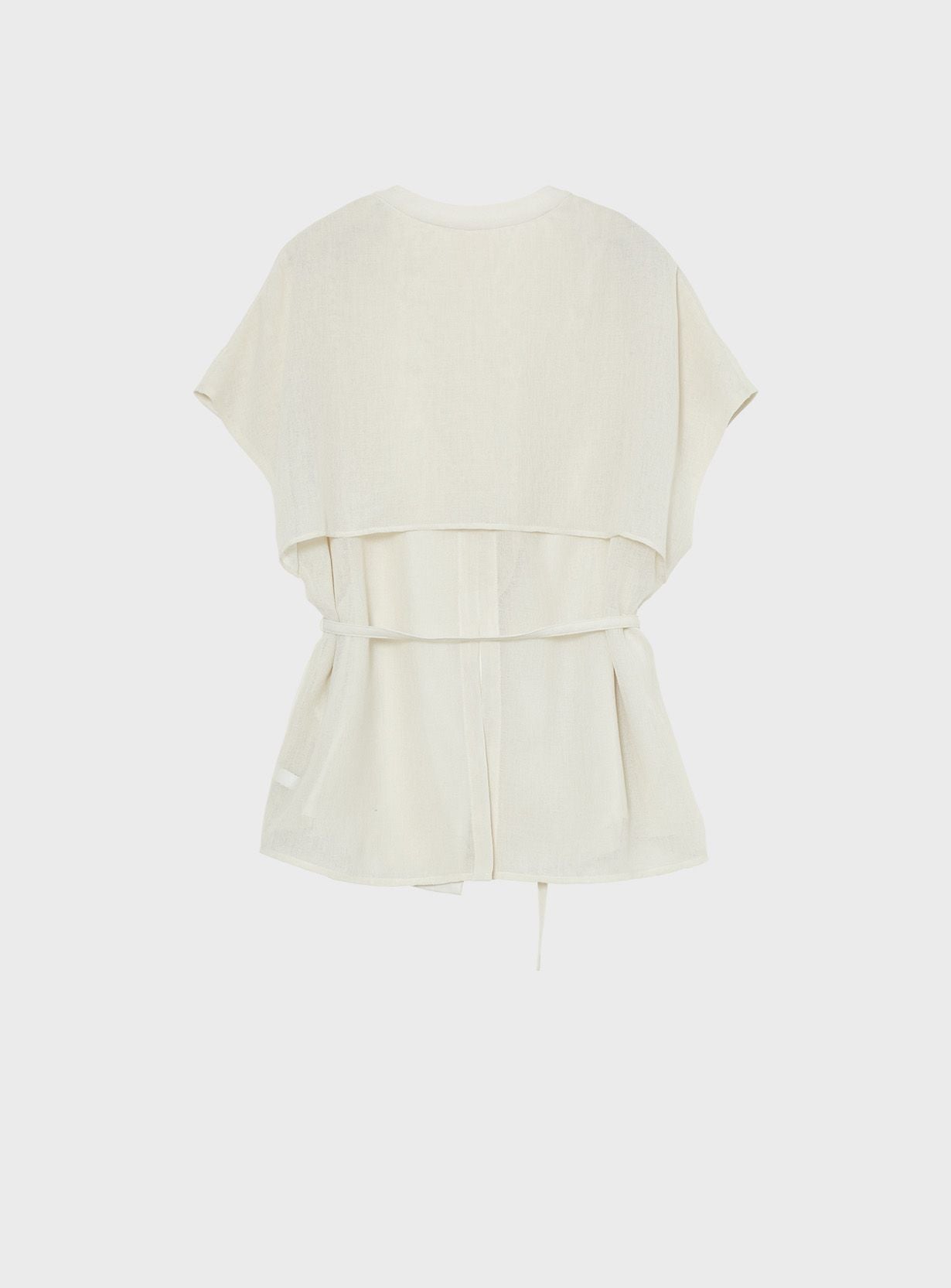 メッシュハオリブラウス