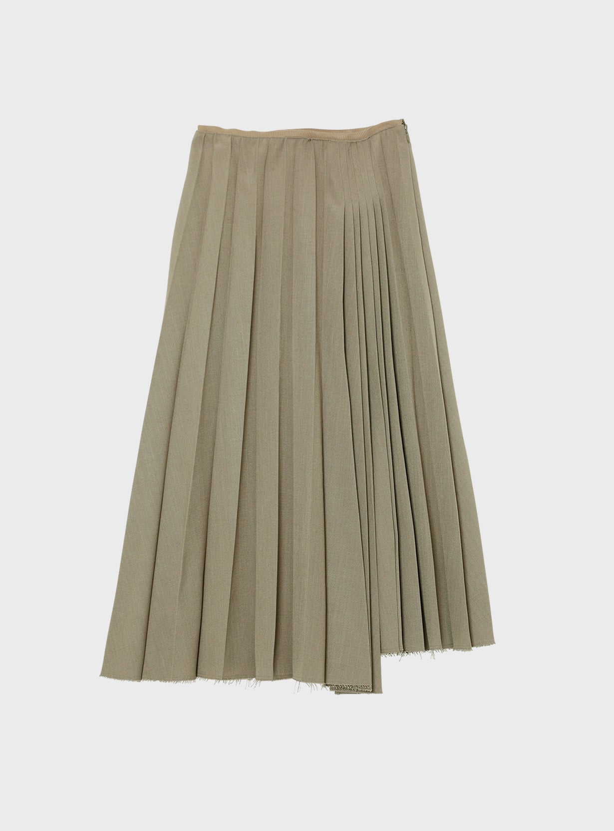 ラスティックプリーツスカート